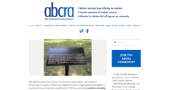 Desktop Screenshot of abcra.ca